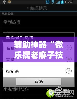 辅助神器“微乐捉老麻子技巧(透视)”开挂辅助脚本+详细开挂安装教程