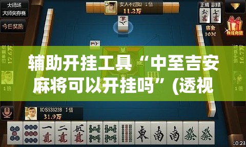 辅助开挂工具“中至吉安麻将可以开挂吗	”(透视)其实确实有挂