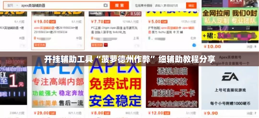 开挂辅助工具“菠萝德州作弊”细辅助教程分享
