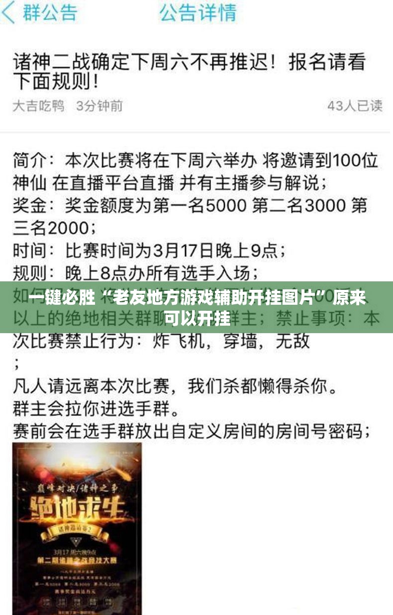 一键必胜“老友地方游戏辅助开挂图片	”原来可以开挂