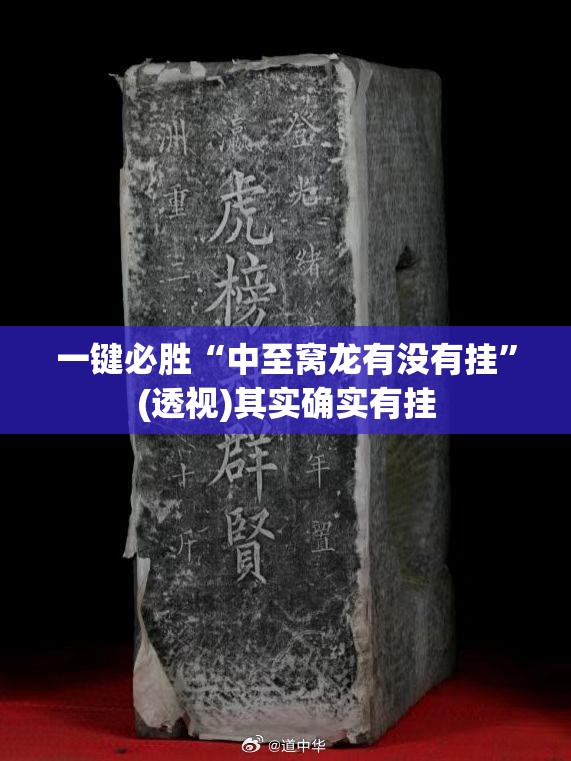 一键必胜“中至窝龙有没有挂	”(透视)其实确实有挂