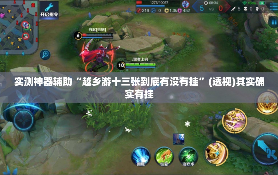 实测神器辅助“越乡游十三张到底有没有挂	”(透视)其实确实有挂