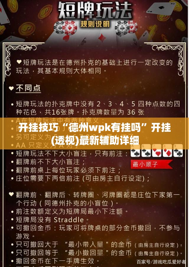 开挂技巧“德州wpk有挂吗”开挂(透视)最新辅助详细