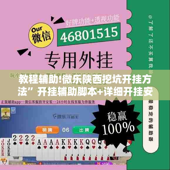 教程辅助!微乐陕西挖坑开挂方法”开挂辅助脚本+详细开挂安装教程