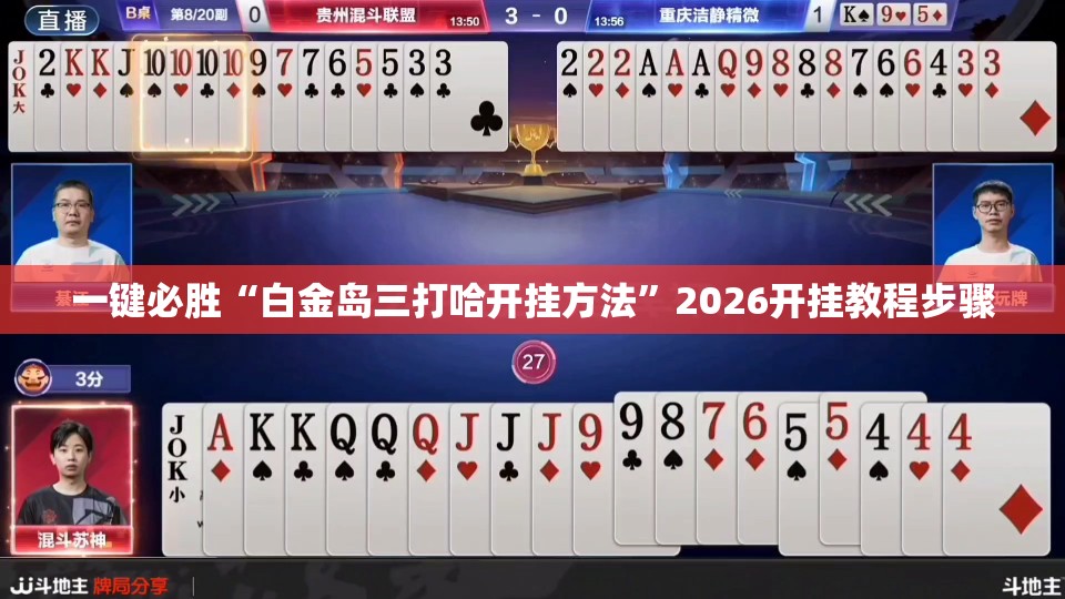 一键必胜“白金岛三打哈开挂方法”2026开挂教程步骤
