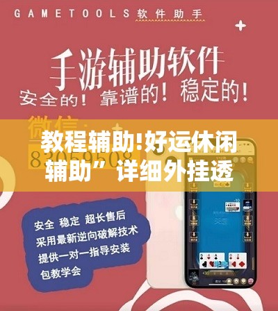教程辅助!好运休闲辅助”详细外挂透视辅助软件教程
