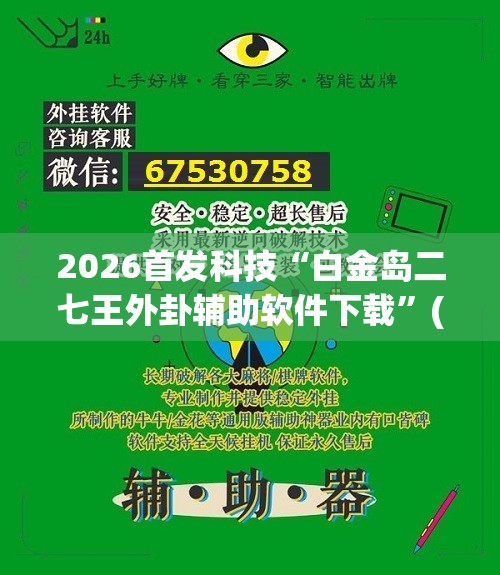 2026首发科技“白金岛二七王外卦辅助软件下载”(免费)开挂辅助教学(最新辅助开挂教程)