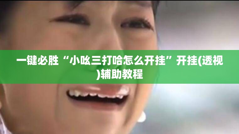 一键必胜“小吆三打哈怎么开挂”开挂(透视)辅助教程