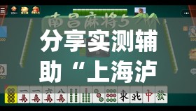 分享实测辅助“上海泸乐麻将有挂吗”(透视)其实确实有挂