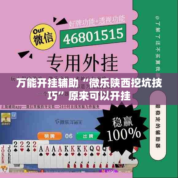 万能开挂辅助“微乐陕西挖坑技巧”原来可以开挂
