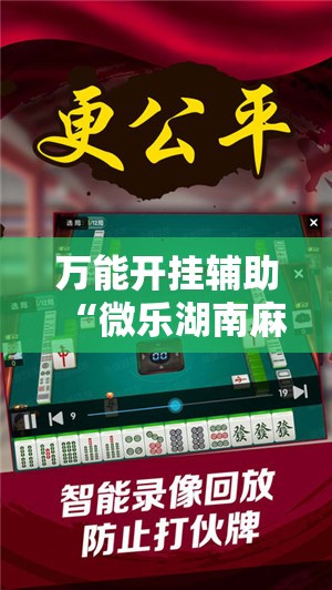 万能开挂辅助“微乐湖南麻将怎么开挂”开挂辅助脚本+详细开挂安装教程