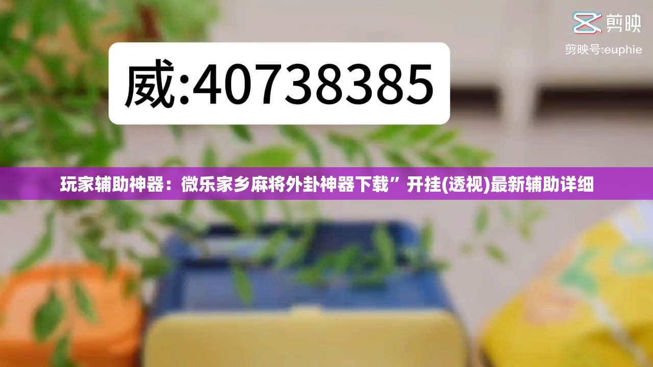 玩家辅助神器：微乐家乡麻将外卦神器下载”开挂(透视)最新辅助详细