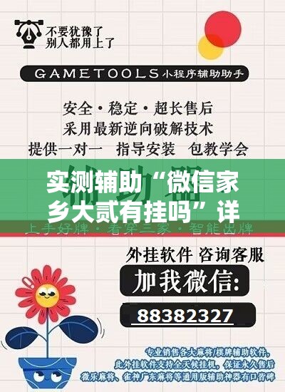 实测辅助“微信家乡大贰有挂吗”详细开挂教程