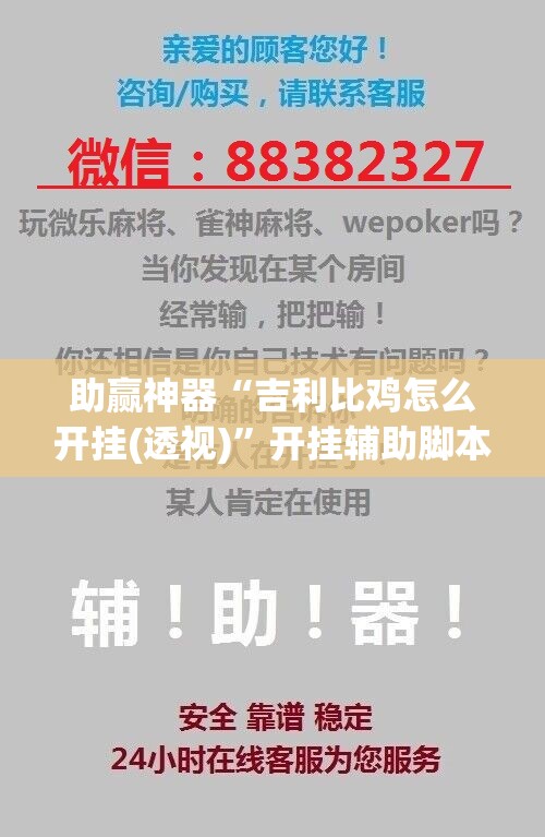 助赢神器“吉利比鸡怎么开挂(透视)	”开挂辅助脚本+详细开挂安装教程