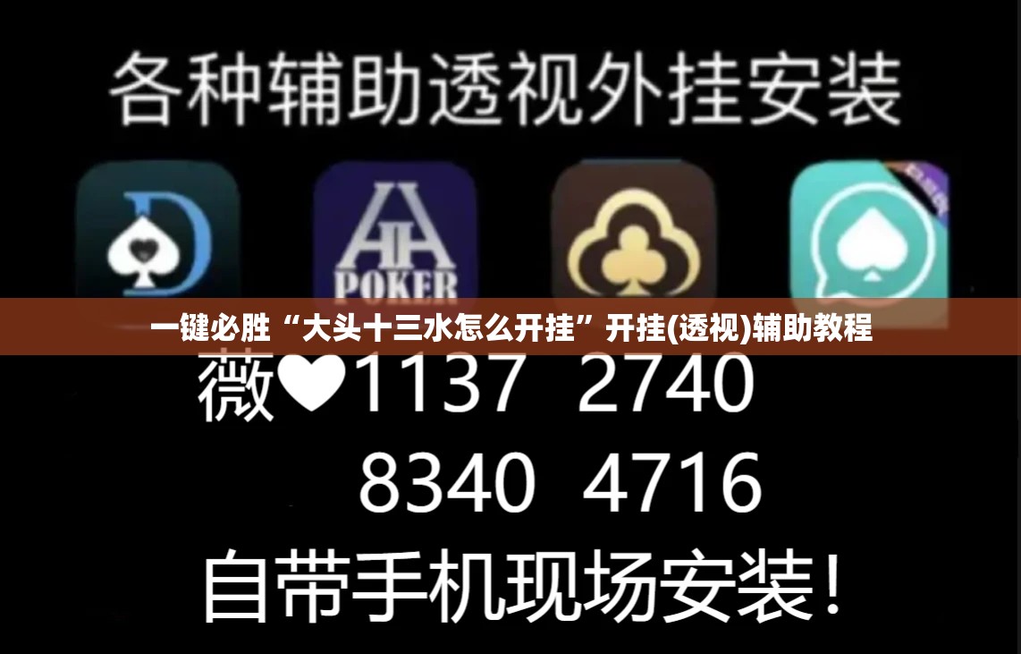 一键必胜“大头十三水怎么开挂”开挂(透视)辅助教程