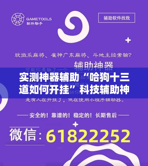 实测神器辅助“哈狗十三道如何开挂”科技辅助神器手机版