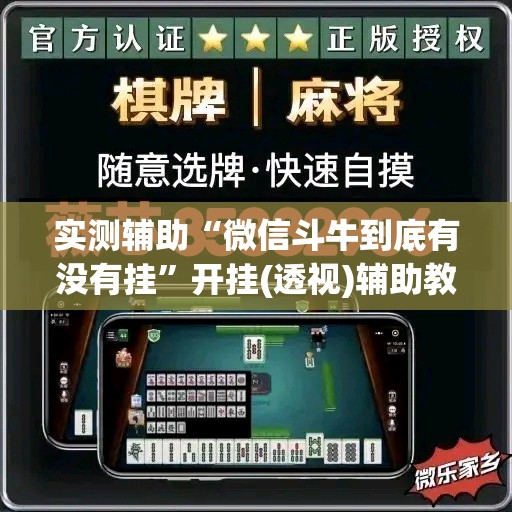 实测辅助“微信斗牛到底有没有挂”开挂(透视)辅助教程