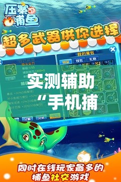 实测辅助“手机捕鱼破解版”详细分享装挂步骤