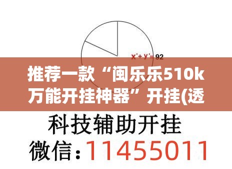 推荐一款“闽乐乐510k万能开挂神器”开挂(透视)辅助教程