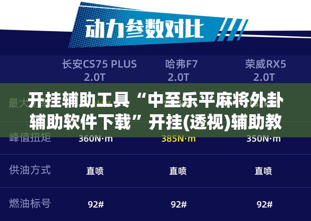 开挂辅助工具“中至乐平麻将外卦辅助软件下载”开挂(透视)辅助教程