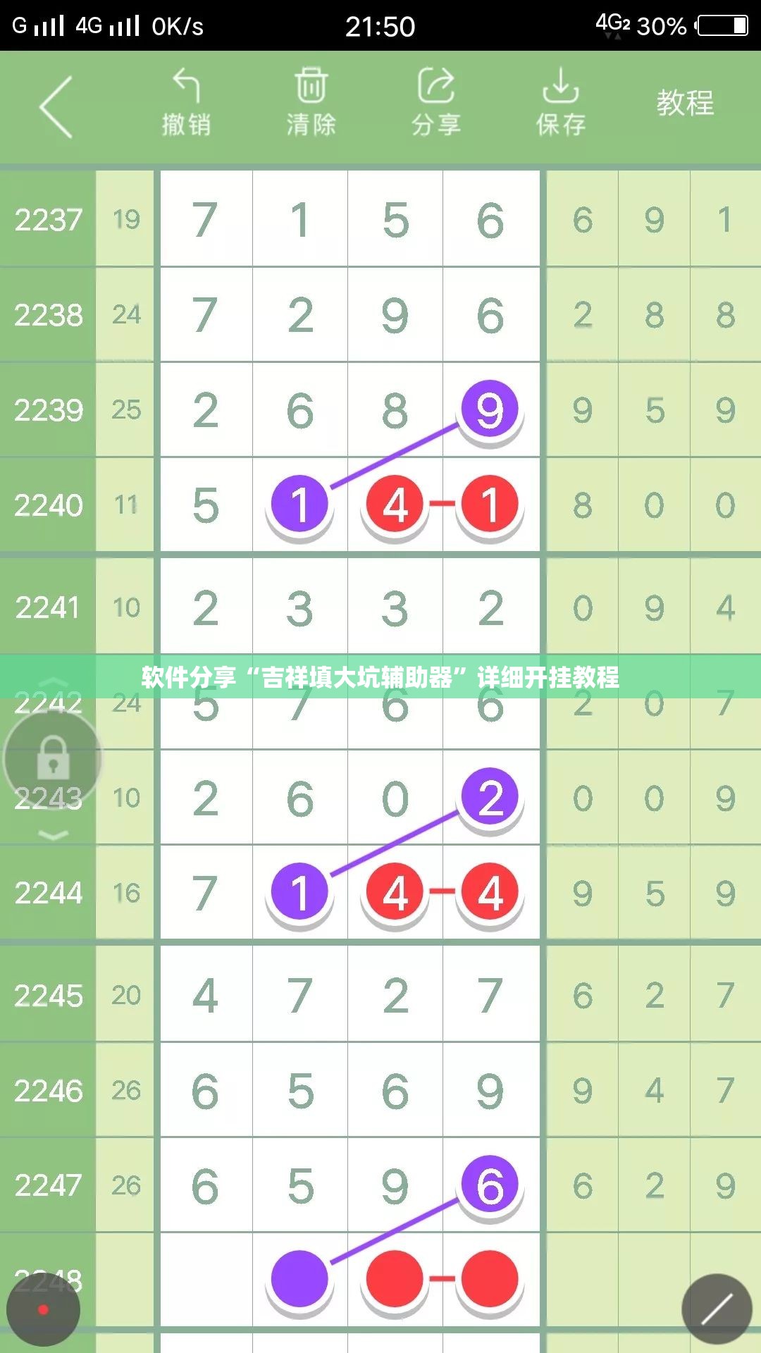 软件分享“吉祥填大坑辅助器”详细开挂教程