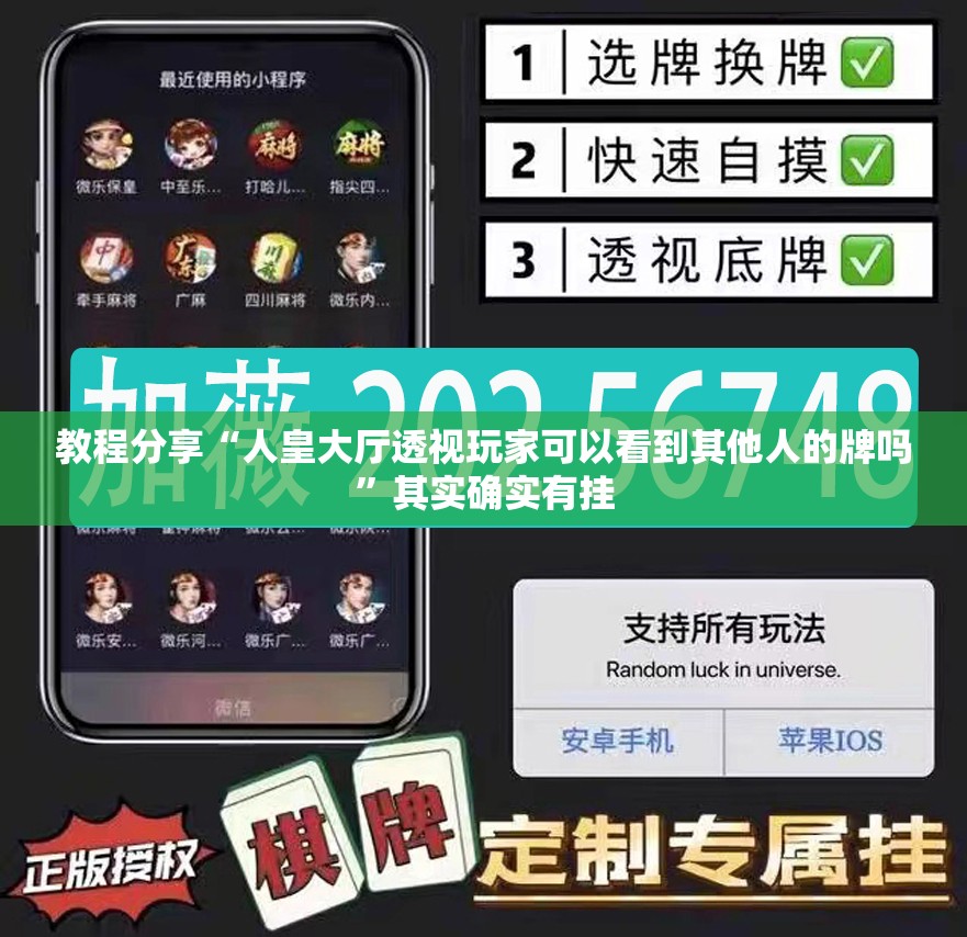 教程分享“人皇大厅透视玩家可以看到其他人的牌吗	”其实确实有挂