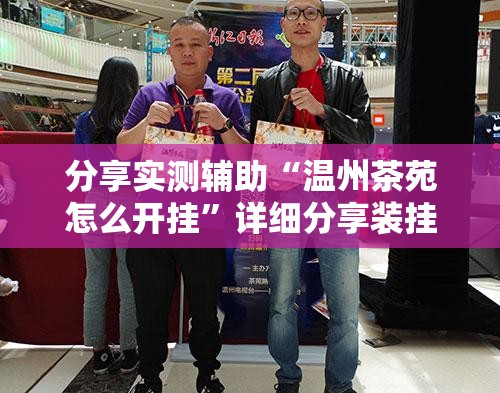 分享实测辅助“温州茶苑怎么开挂”详细分享装挂步骤