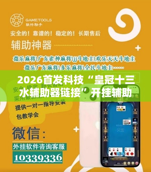 2026首发科技“皇冠十三水辅助器链接”开挂辅助脚本+详细开挂安装教程