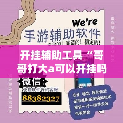 开挂辅助工具“哥哥打大a可以开挂吗”(辅助神器)开挂详细教程