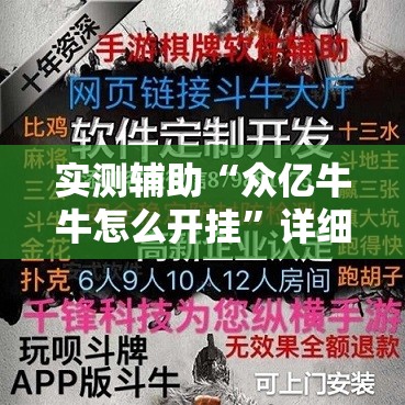 实测辅助“众亿牛牛怎么开挂	”详细外挂透视辅助软件教程