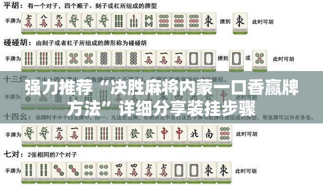强力推荐“决胜麻将内蒙一口香赢牌方法”详细分享装挂步骤