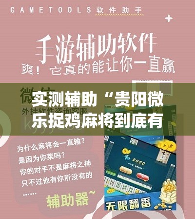 实测辅助“贵阳微乐捉鸡麻将到底有没有挂	”(免费)开挂辅助教学(最新辅助开挂教程)