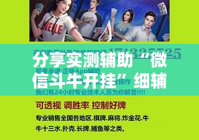 分享实测辅助“微信斗牛开挂”细辅助教程分享