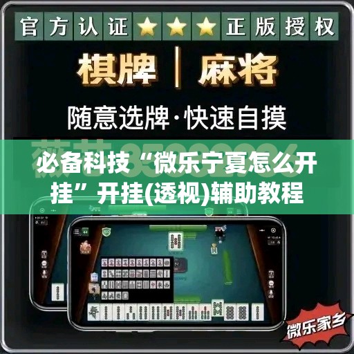必备科技“微乐宁夏怎么开挂”开挂(透视)辅助教程
