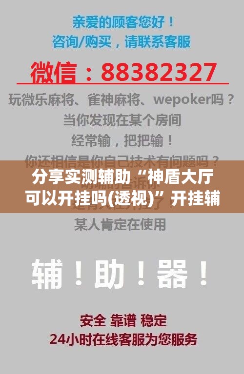 分享实测辅助“神盾大厅可以开挂吗(透视)”开挂辅助脚本+详细开挂安装教程