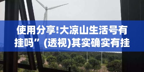 使用分享!大凉山生活号有挂吗	”(透视)其实确实有挂